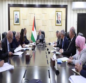 رئيس الوزراء محمد مصطفى،يترأس اجتماع لجنة القدس الوزارية الدائمة
